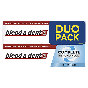 BLEND-A-DENT Complete Fixační Krém 2 x 47g (Fixační krémy na zubní náhrady) - Fixační