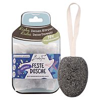 BADEFEE Tuhý sprchový gel Activated charcoal 70 g