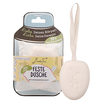 BADEFEE Tuhý sprchový gel Lemon Tea 70 g (Sprchové gely) - Hydratační