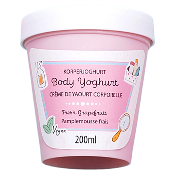 BADEFEE Tělový jogurt Fresh Grapefruit 200 ml (Tělové krémy) - Hydratační