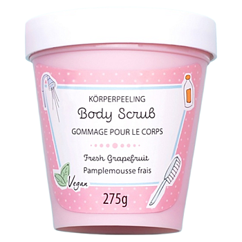 BADEFEE Tělový peeling Fresh Grapefruit 275 g (Tělový peeling) - Tělové