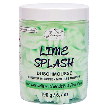 BADEFEE Sprchová pěna Lime Splash 190 g (Sprchové gely) - Tělové