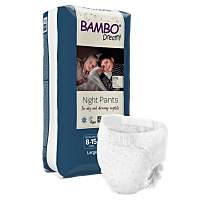 BAMBO Dreamy Night Pants navlékací kalhotky 8-15 let 35 - 50 kg 10 ks