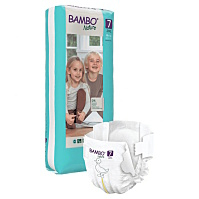 BAMBO Nature 7 Dětské plenkové kalhotky 18+ kg 40 kusů