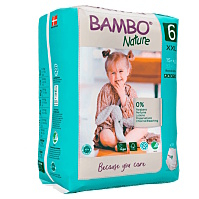 BAMBO Nature Pants 6 navlékací kalhotky treninkové 15+ kg 18 kusů