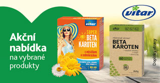 Vitar beta-karoten se slevou 10%