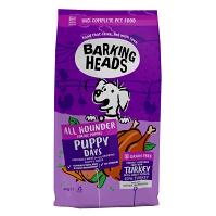 BARKING HEADS All Hounder Puppy Days Turkey granule pro štěňata 6 kg