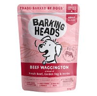BARKING HEADS Beef Waggington kapsička pro psy 300 g