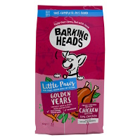 BARKING HEADS Little Paws Golden Years Chicken granule pro psy 1 ks, Hmotnost balení (g): 6 kg