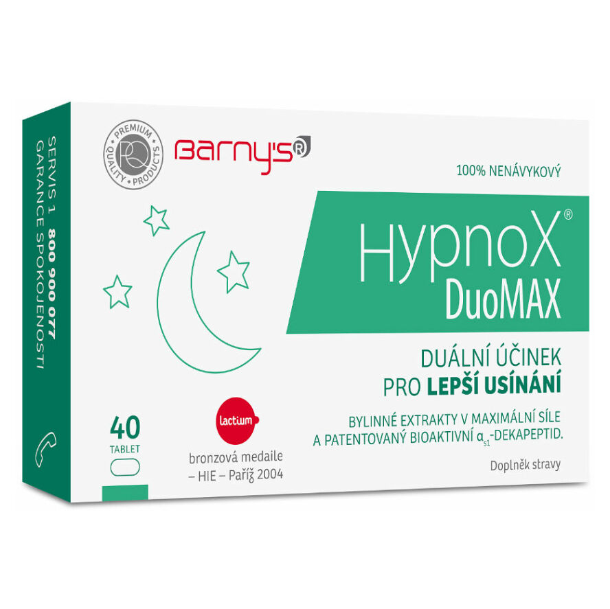 Levně BARNY´S Hypnox DuoMAX 40 tablet