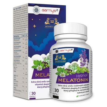 BARNY´S Hypnox Melatonin 30 kapslí