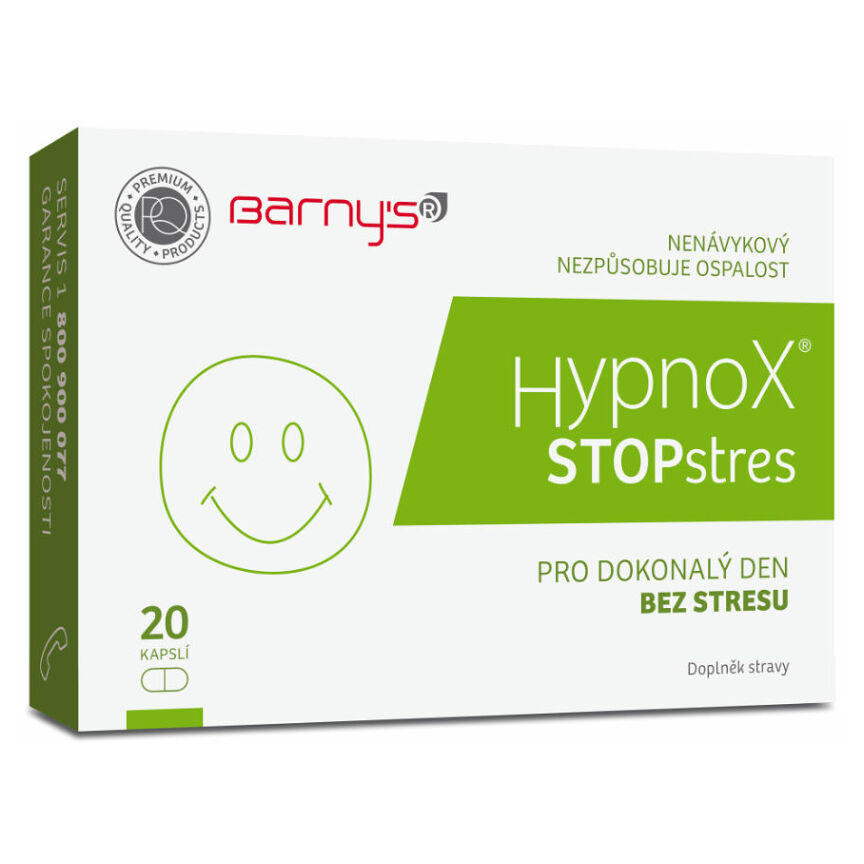 Levně BARNY´S HypnoX STOPstres 20 kapslí