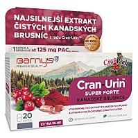 BARNY´S SuperCranberry kanadské brusinky super silné 20 kapslí