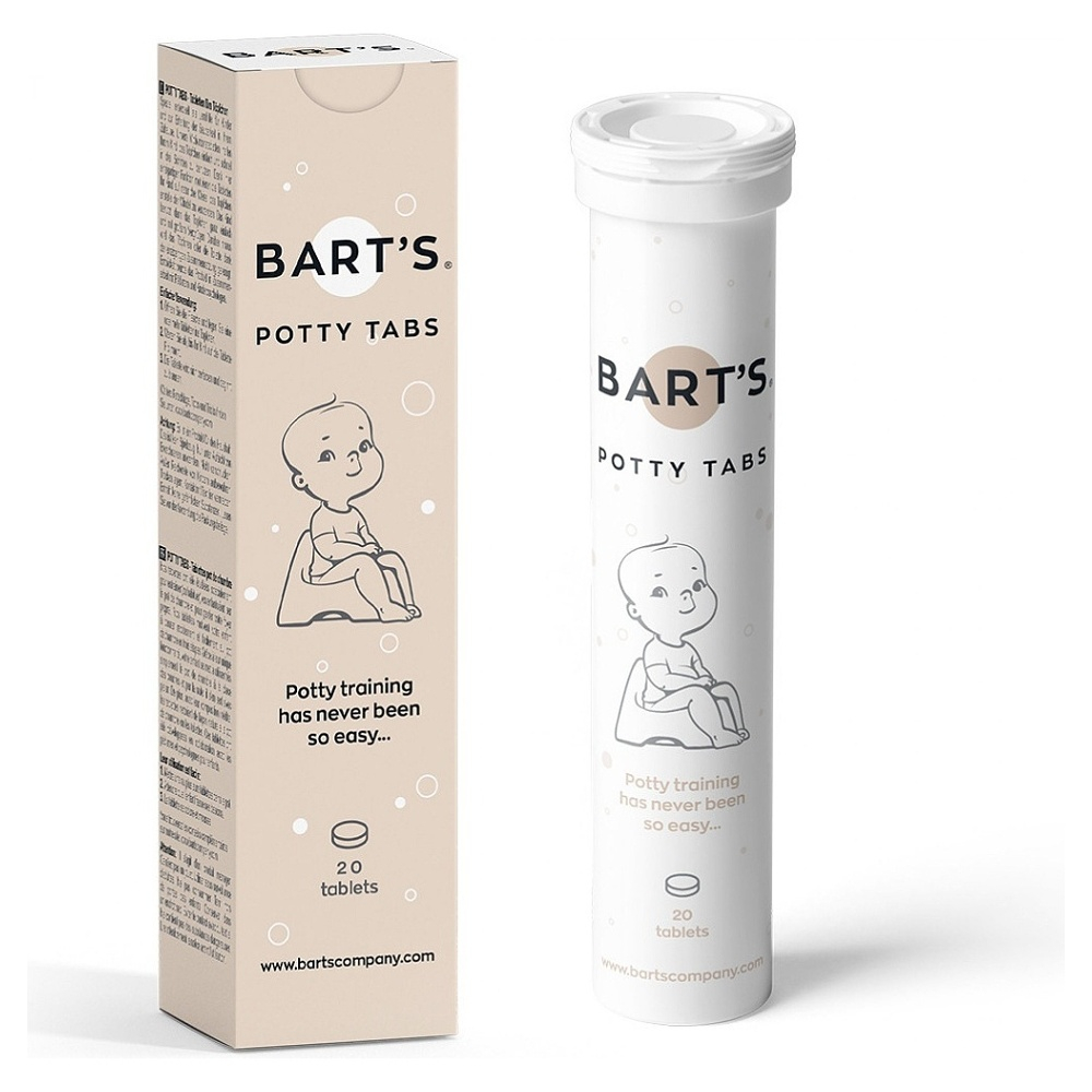 E-shop BART'S POTTY TABS Tablety do nočníku 20 ks