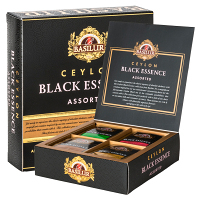 BASILUR Black Essence Assorted přebal černý čaj 40 gastro sáčků