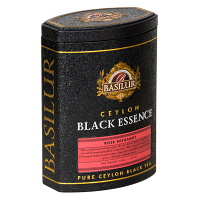 BASILUR Black essence rose bergamot černý čaj 100 g