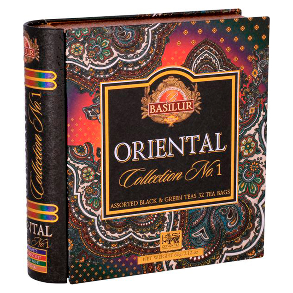 Levně BASILUR Book assorted orient černý čaj 32 sáčků