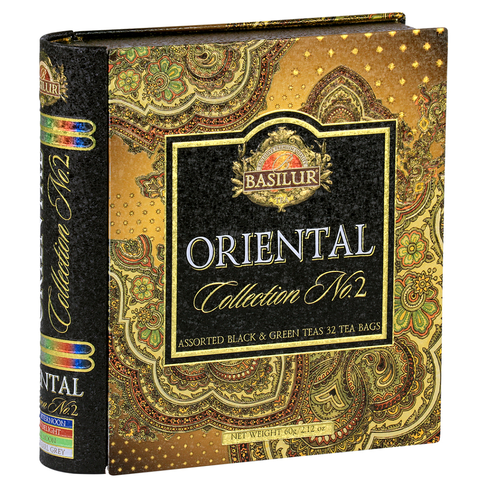 E-shop BASILUR Book orient assorted II černý čaj 32 sáčků