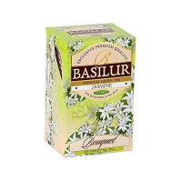BASILUR Bouquet Jasmine zelený čaj 25 sáčků