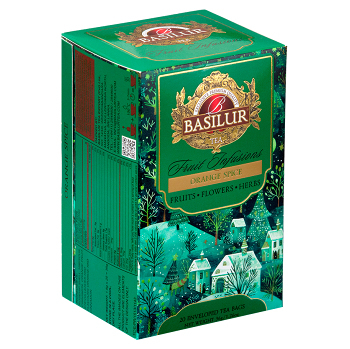 BASILUR Christmas fruit orange spice ovocný čaj 20 sáčků (Ovocné čaje)