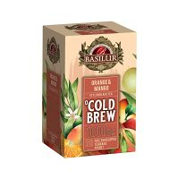 BASILUR Cold Brew Orange Mango ovocný čaj 20 sáčků