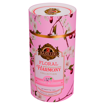 BASILUR Floral harmony cherry blossoms zelený čaj 75 g (Zelené čaje)