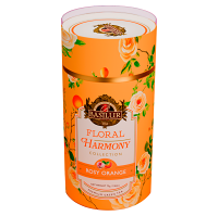 BASILUR Floral harmony rosy orange zelený čaj 75 g