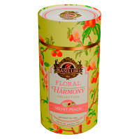 BASILUR Floral harmony velvet peach zelený čaj 75 g