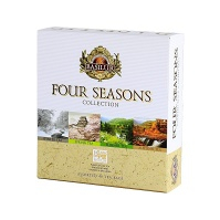BASILUR Four Seasons Assorted směs černých a zelených čajů 40 sáčků