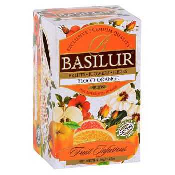 BASILUR Fruit Blood Orange 25 sáčků