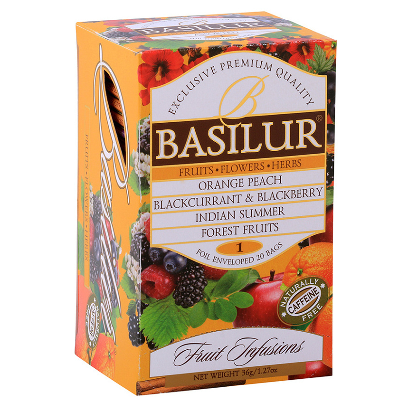 BASILUR Fruit Infusions Assorted 20 sáčků