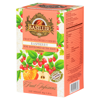 BASILUR Fruit Raspberry ovocný čaj 20 sáčků