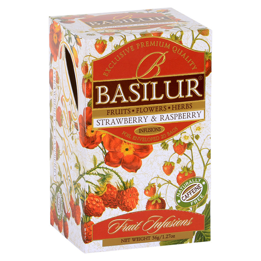E-shop BASILUR Fruit Strawberry & Raspberry 25 sáčků