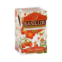 BASILUR Fruit Strawberry & Raspberry 25 sáčků