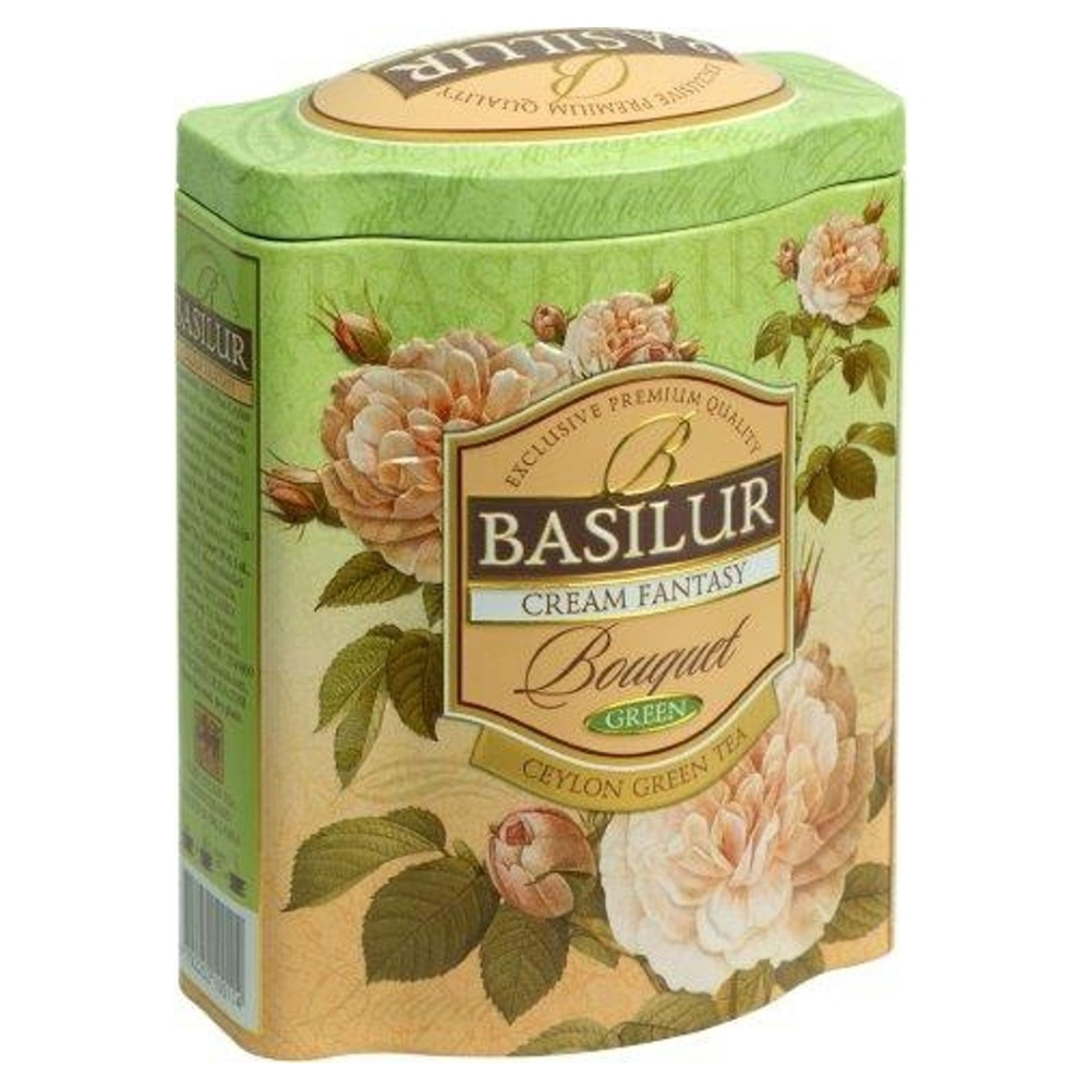 E-shop BASILUR Green Tea Cream Fantasy zelený čaj 100 g
