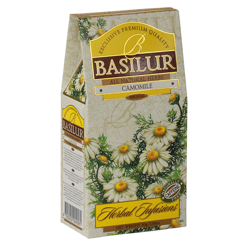 E-shop BASILUR Herbal camomile bylinný sypaný čaj 30 g
