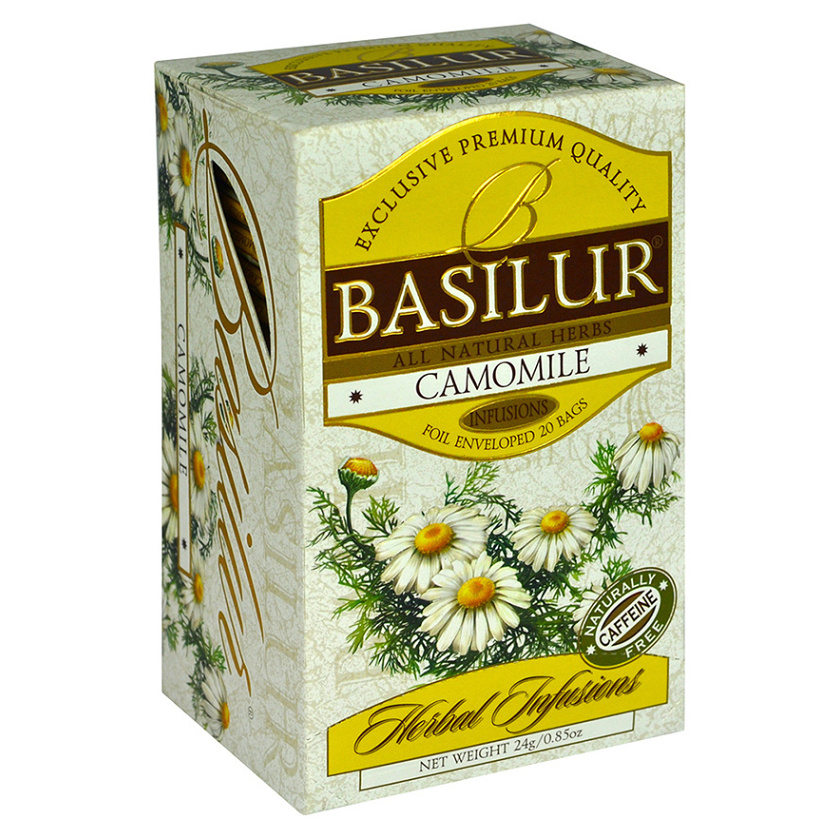 Levně BASILUR Herbal Camomile 20 sáčků