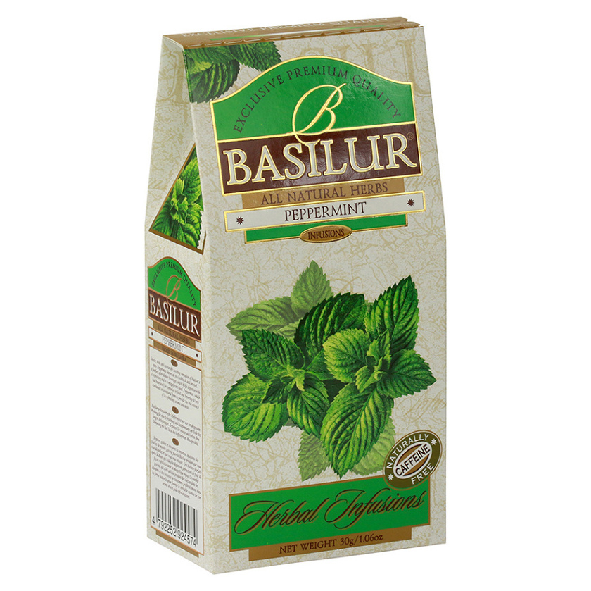 E-shop BASILUR Herbal peppermint bylinný sypaný čaj 30 g