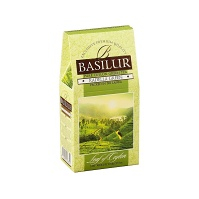 BASILUR Leaf of Ceylon Radella zelený čaj v papírové krabičce 100 g