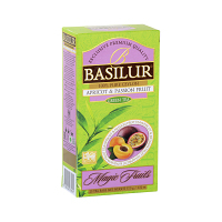 BASILUR Magic Apricot & Passion Fruit zelený čaj 25 sáčků