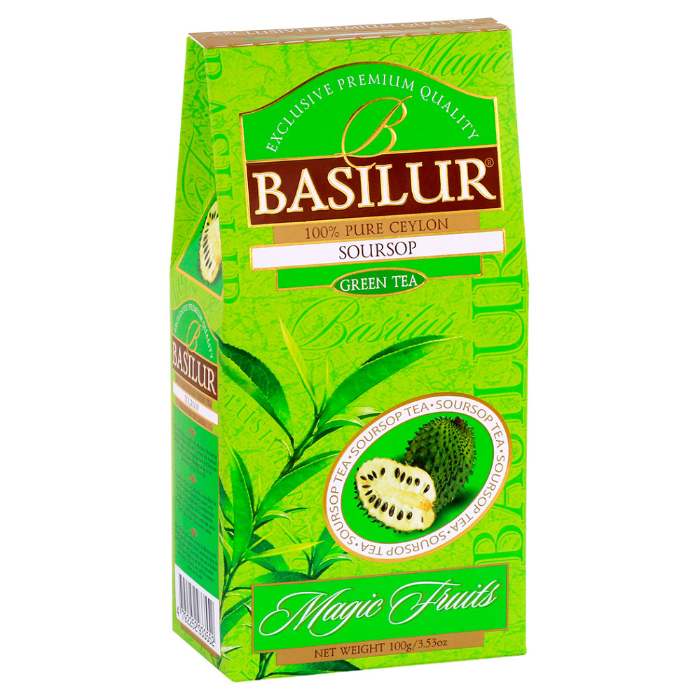 E-shop BASILUR Magic green tea Soursop sypaný čaj 100 g