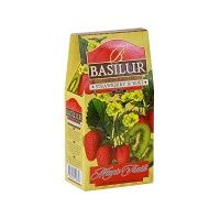BASILUR Magic Strawberry & Kiwi papír černý čaj 100 g