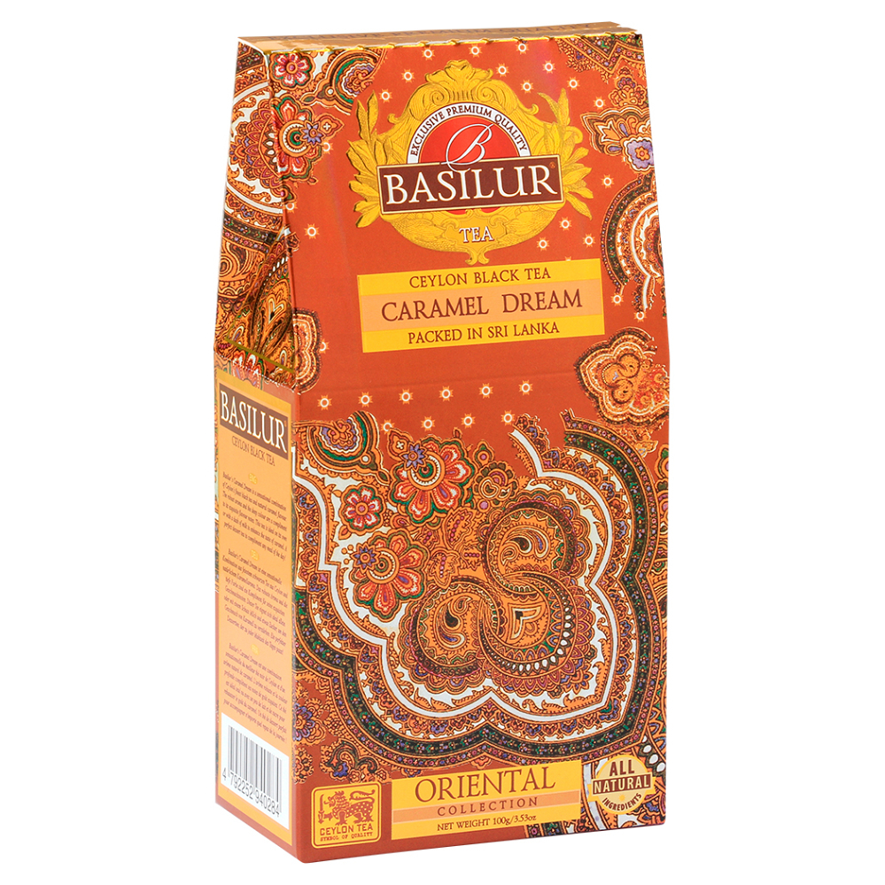 Levně BASILUR Orient caramel dream černý čaj 100 g