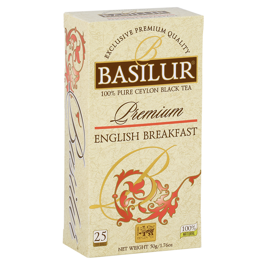 E-shop BASILUR Premium English Breakfast černý čaj 25 sáčků