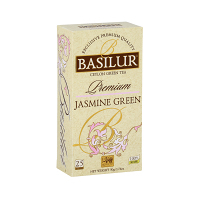BASILUR Premium Jasmine green zelený čaj 25 sáčků