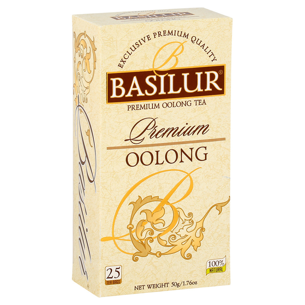 BASILUR Premium Oolong zelený čaj 25 sáčků