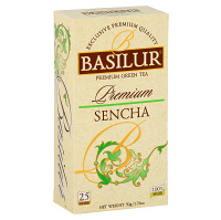 BASILUR Premium Sencha zelený čaj 25 sáčků