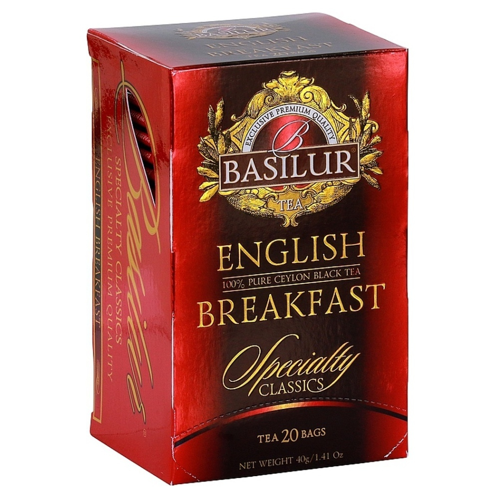E-shop BASILUR Specialty English Breakfast černý čaj 20 sáčků