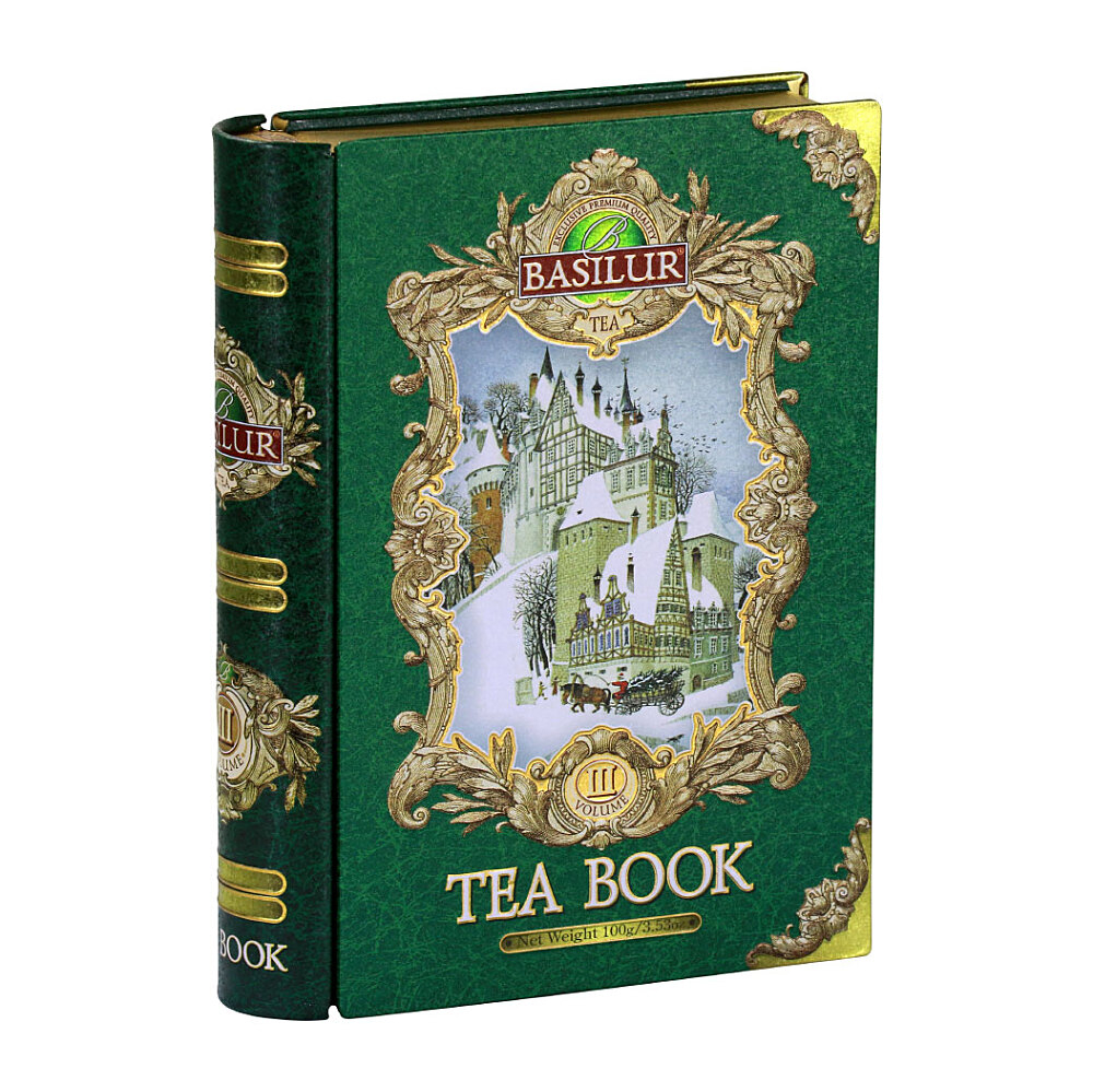 BASILUR Tea book III. green zelený čaj s ovocem 100 g