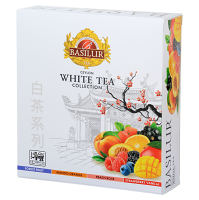 BASILUR White tea assorted přebal 40 gastro sáčků